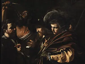 Courage Prints: Seven Works of Mercy, by Merisi Michelangelo known as Caravaggio