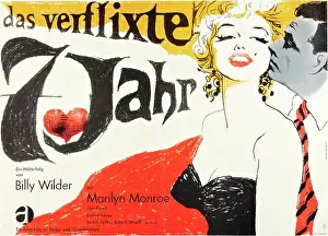 1955 Movies Prints: THE SEVEN YEAR ITCH, (aka DAS VERFLIXTE 7)