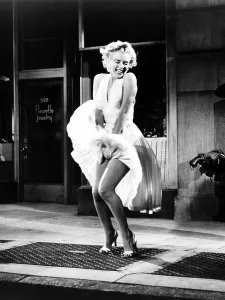 Sidewalk Prints: THE SEVEN YEAR ITCH, Marilyn Monroe