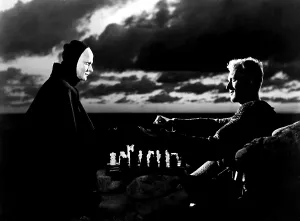 Osrs Prints: THE SEVENTH SEAL, Bengt Ekerot, Max von Sydow, 1957