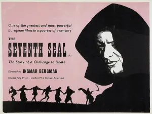 Ecrem Prints: THE SEVENTH SEAL, US lobbycard, 1957