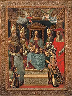 Duke Prints: Sforzesca Altarpiece, by Master of the Pala Sforzesca