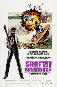 Shooting Prints: SHAFT'S BIG SCORE!, US poster, Richard Roundtree, 1972