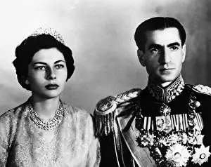 Royalty Prints: Shah of Iran Mohammad Reza Pahlavi (right)