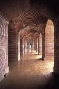 Sindh Prints: Shah Jahan Mosque. 1644. PAKISTAN