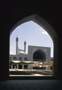 Iran Prints: Shah Mosque, 1612-1638, 17th Century, mixed technique - Whole artwork view