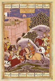 Persians Prints: Shahnameh. The Book of Kings. 16th c