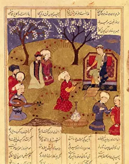 Persians Prints: Shahnameh. The Book of Kings. 16th c
