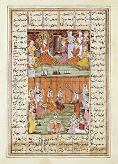 Persians Prints: Shahnameh. The Book of Kings. 16th c