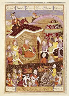Persians Prints: Shahnameh. The Book of Kings. 16th c