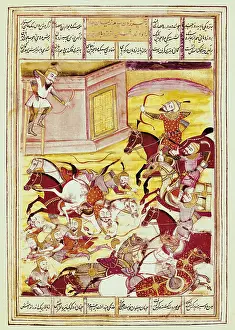 Persians Prints: Shahnameh. The Book of Kings. 16th c