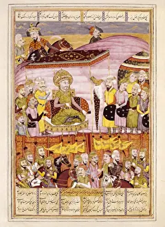 Persians Prints: Shahnameh. The Book of Kings. 16th c