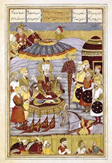 Persians Prints: Shahnameh. The Book of Kings. 16th c