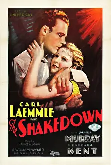 Arm Around Shoulder Prints: THE SHAKEDOWN, l-r: James Murray, Barbara Kent on poster art, 1929