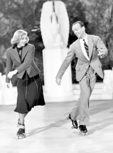 Roller Skate Prints: SHALL WE DANCE, Ginger Rogers, Fred Astaire, 1937