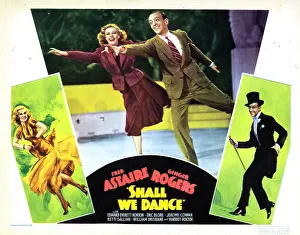 SHALL WE DANCE, from left, Ginger Rogers, Fred Astaire, 1937
