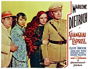 Straw Hat Prints: SHANGHAI EXPRESS, US lobbycard