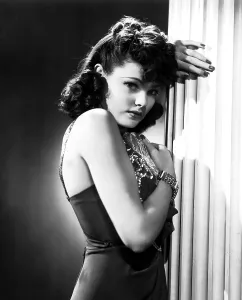Pillar Prints: THE SHANGHAI GESTURE, Gene Tierney, 1941