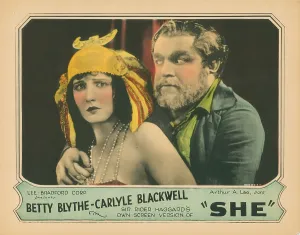 2015 Prints: SHE, from left: Betty Blythe, Heinrich George, 1925