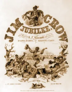 Images Dated 9th June 2008: Sheet music cover titled, JIM CROW JUBILEE