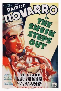 Musical Prints: THE SHEIK STEPS OUT, US poster art, Lola Lane, Ramon Novarro, 1937
