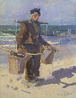Sunshine Prints: The Shells fisherman, by Jan Toorop
