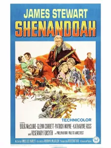 Shooting Prints: SHENANDOAH, US poster, James Stewart, 1965