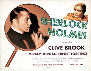 Clive Prints: SHERLOCK HOLMES, from left, Clive Brook