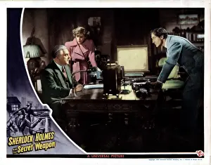 Apartment Prints: SHERLOCK HOLMES AND THE SECRET WEAPON
