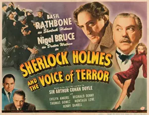 2015 Prints: SHERLOCK HOLMES AND THE VOICE OF TERROR