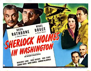 Lord Prints: SHERLOCK HOLMES IN WASHINGTON, Nigel Bruce