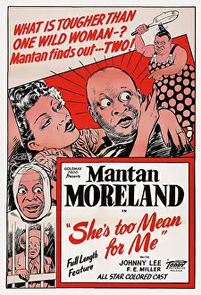 Frying Pan Prints: SHE'S TOO MEAN FOR ME, US poster art
