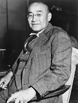 Postwar Prints: Shigeru Yoshida was Prime Minister of Japan from 1946 to 1947 and from 1948 to 1954