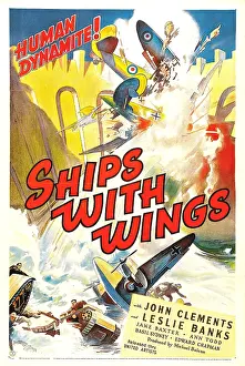 1942 Movies Prints: SHIPS WITH WINGS, 1942