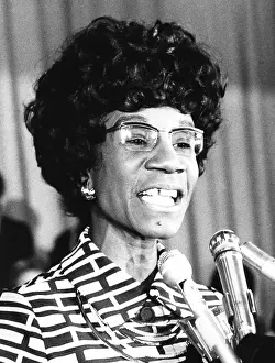 Democratic Prints: Shirley Chisholm announces her candidacy for the Democratic presidential nomination