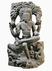 Hindus Prints: Shiva Vyakhyana daksinamurti. 12th-13th c