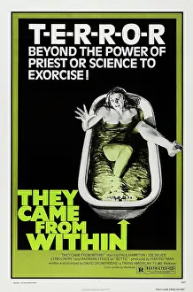 Bare Legs Prints: SHIVERS, (aka THEY CAME FROM WITHIN), US poster art, 1975