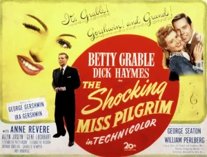 Haymes Prints: THE SHOCKING MISS PILGRIM, Betty Grable