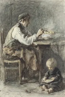 Atmospheric Prints: The Shoemaker, by Jozef Israels, c