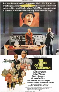 Priest Prints: THE SHOES OF THE FISHERMAN, US poster art