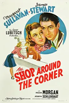 THE SHOP AROUND THE CORNER, from left: Margaret Sullavan, James Stewart, 1940
