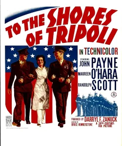 Walking Prints: TO THE SHORES OF TRIPOLI, from left: John Payne
