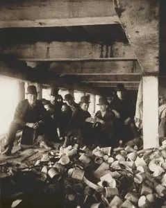 Narcotics Prints: The Short Tail Gang under the Pier at the foot of Jackson Street