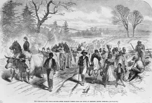 Escape Prints: Shortly after the Emancipation Proclamation went into effect on January 1