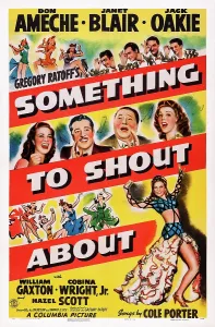 Wright Prints: SOMETHING TO SHOUT ABOUT, US poster art