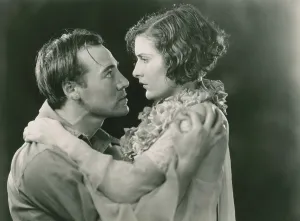 Brent Prints: THE SHOWDOWN, l-r: George Bancroft, Evelyn Brent, 1928
