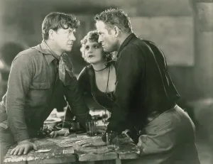Bancroft Prints: THE SHOWDOWN, left: George Bancroft, 1928