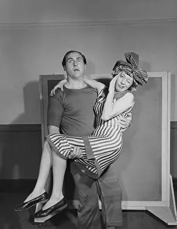 Bathing Suit Prints: YOUR SHOW OF SHOWS, from left: Imogene Coca, Sid Caesar, 1950-1954
