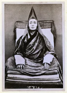 Buddhism Prints: Siberian lama. The Buryat grand lama of the Selenginsk lamasery