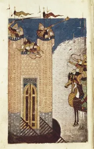 To Murder Prints: Siege of the fortress of the sect of the Nizari or Hashshashin in Alamut